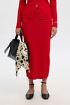 Carly Ankle Skirt Equestrian Red