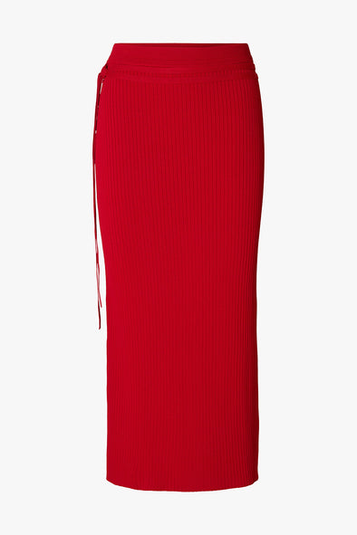 Carly Ankle Skirt Equestrian Red