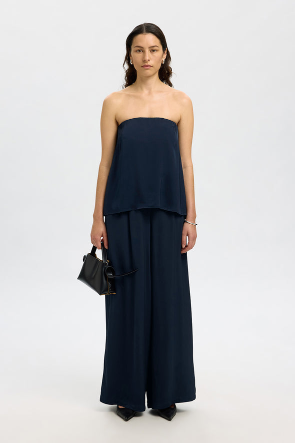 Leonore Tube Top Dark Sapphire