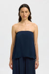Leonore Tube Top Dark Sapphire