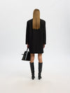 Sylvie Short Dress Black