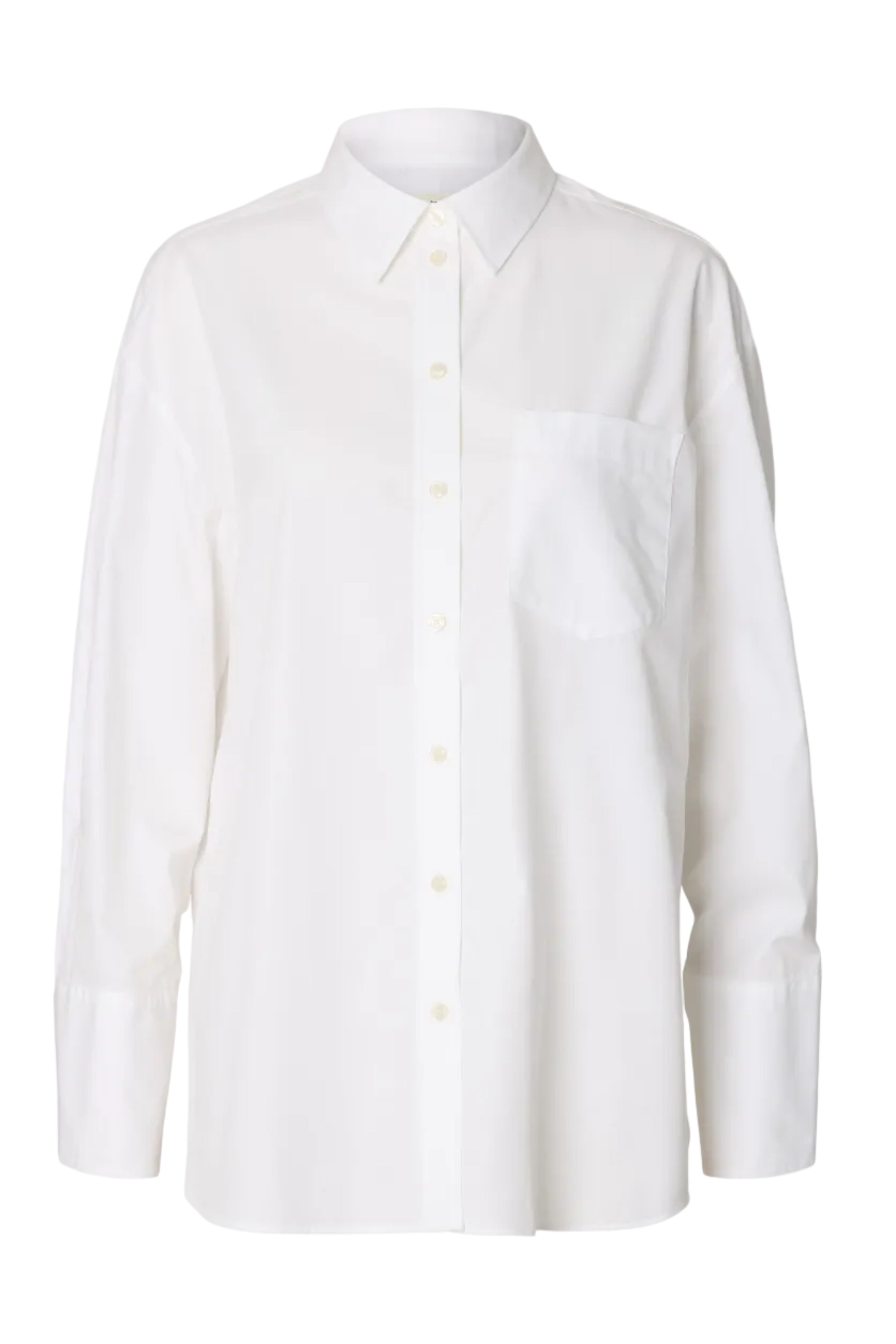 Dannie Oversized Shirt Bright White