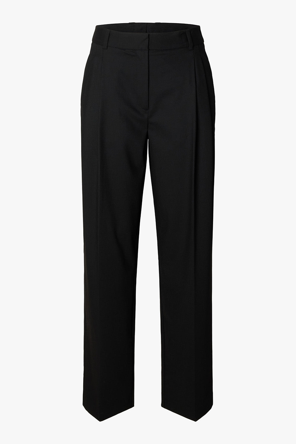 Mara Straight Wool Trousers