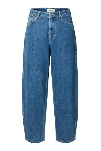 Bea Barrel Kori Jeans Medium Blue