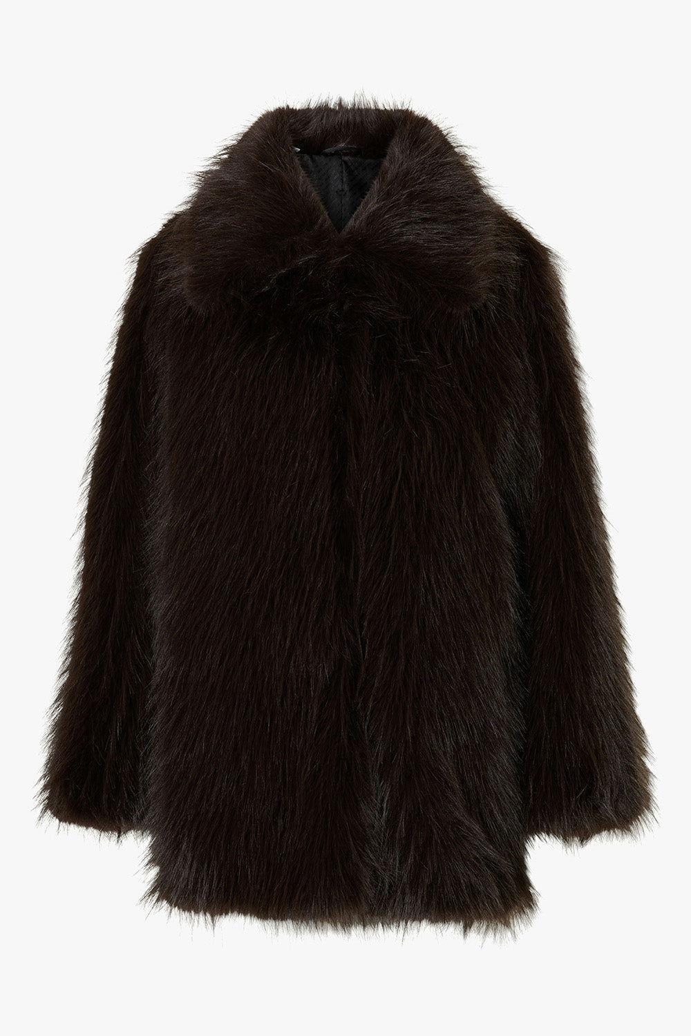 Brea Faux Fur Coat Delicioso