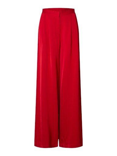 Leonore Wide Trousers Red