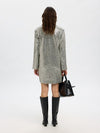 Selima Short Dress Silver