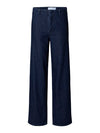 Mella Bora HW Wide Jeans Dark Blue