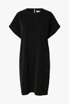 Sandra Short Dress Black/Silver