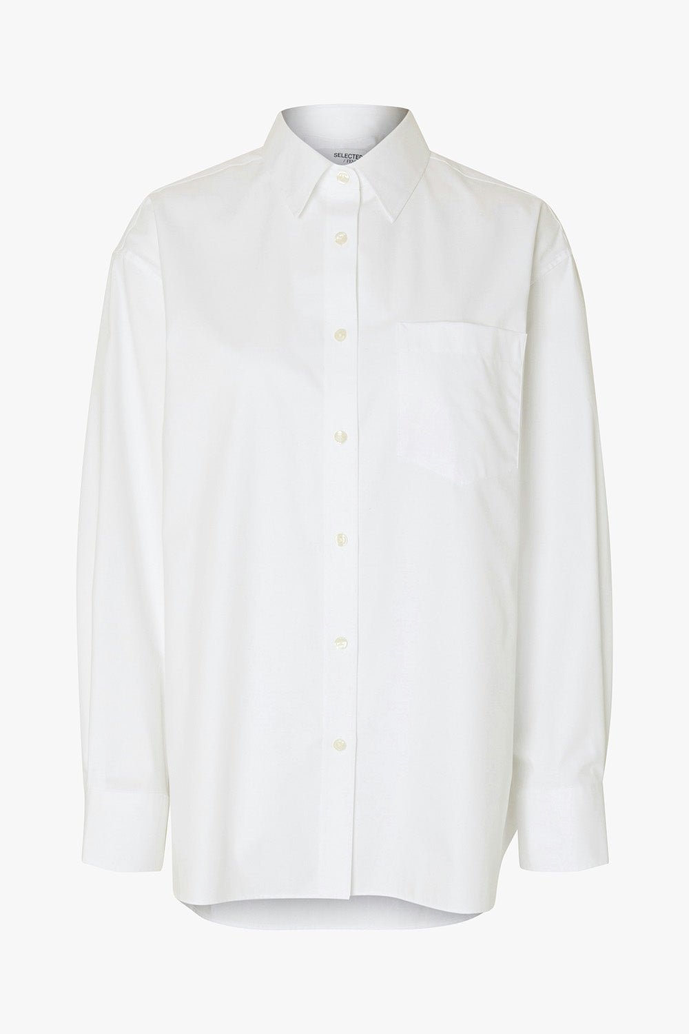 Ester Oversized Shirt Bright White