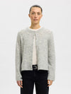 Lulu New Cardigan Light Grey Melange