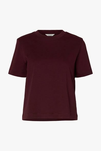 Essential SS Boxy Tee Fig