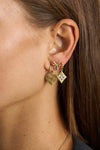 Single Take A Bow Stud Goldplated