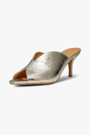 Valentine Sandal Metallic Silver