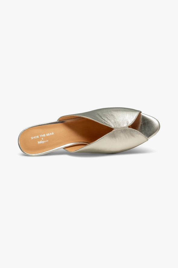 Valentine Sandal Metallic Silver