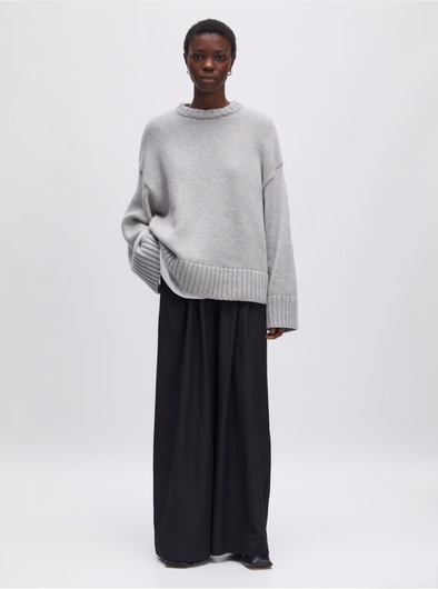 Oversized Christel Jumper Grey Melange