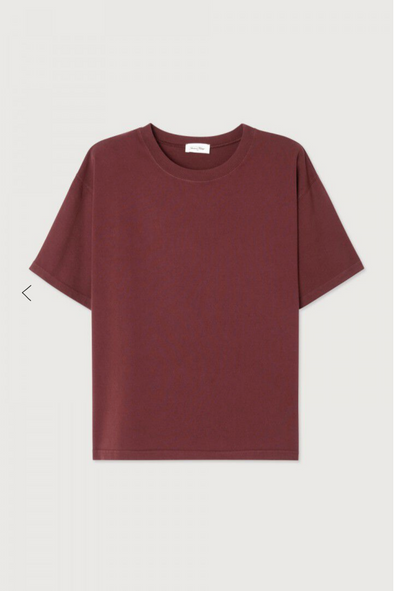Fizvalley T-Shirt Vintage Burgundy