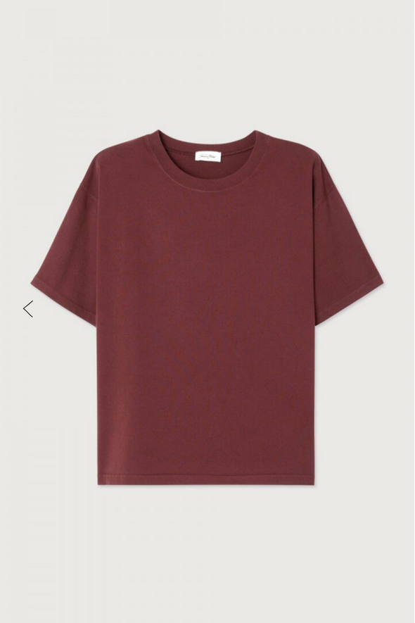 Fizvalley T-Shirt Vintage Burgundy
