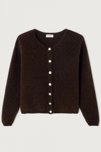 Vitow Cardigan Coffee Melange