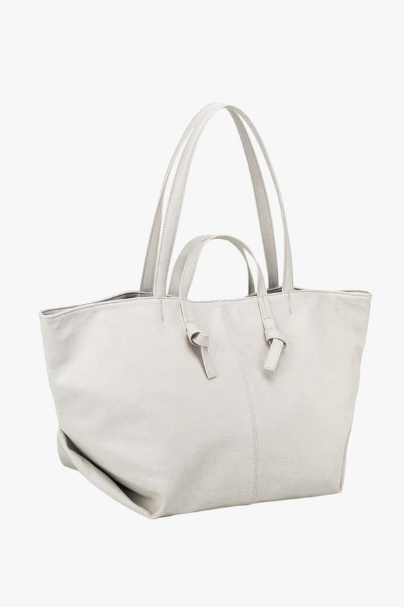 Towny Soft Structure Bag White Sand