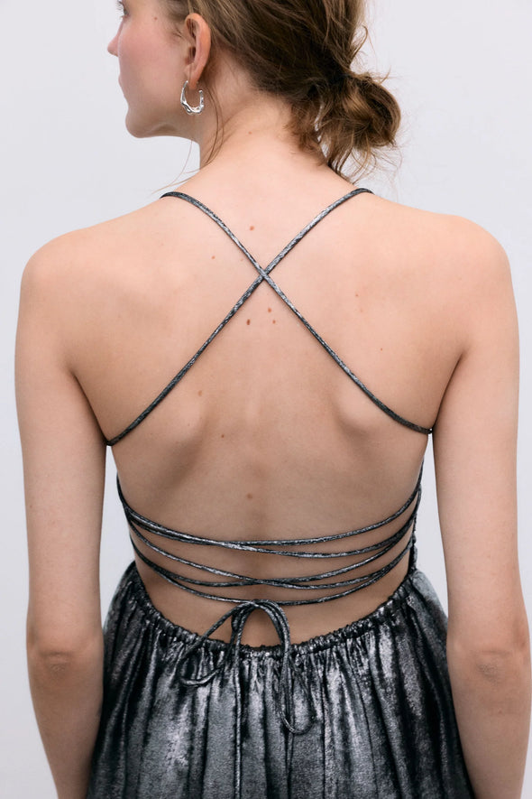Uxia Dress Silver