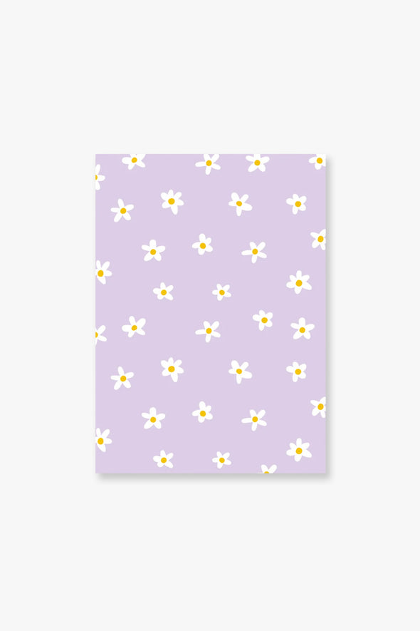 Purple Daisy Card