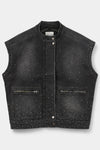 Vega Vest Washed Black