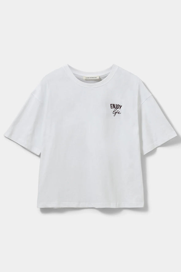 Vera T-Shirt White Slow Down