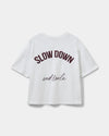 Vera T-Shirt White Slow Down