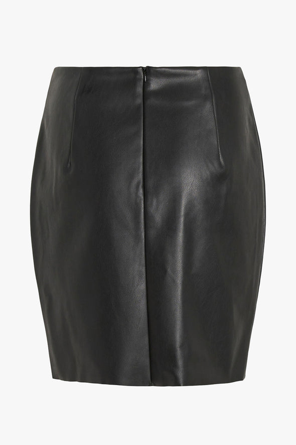 Dagmar Faux Leather Skirt
