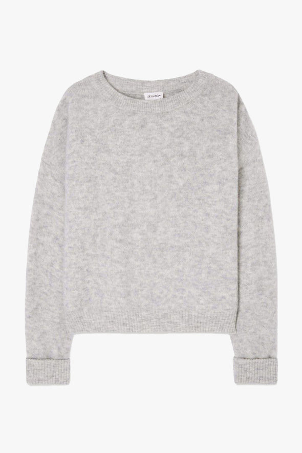 Vitow Knit Light Grey Melange