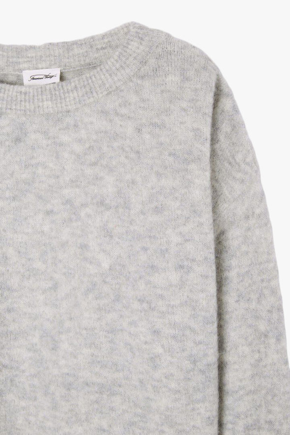 Vitow Knit Light Grey Melange