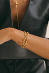 Signature Chain Bracelet Goldplated