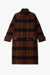 Bleechecks Coat Navyrust