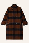 Bleechecks Coat Navyrust