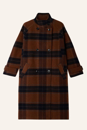 Bleechecks Coat Navyrust