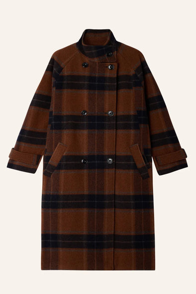 Bleechecks Coat Navyrust