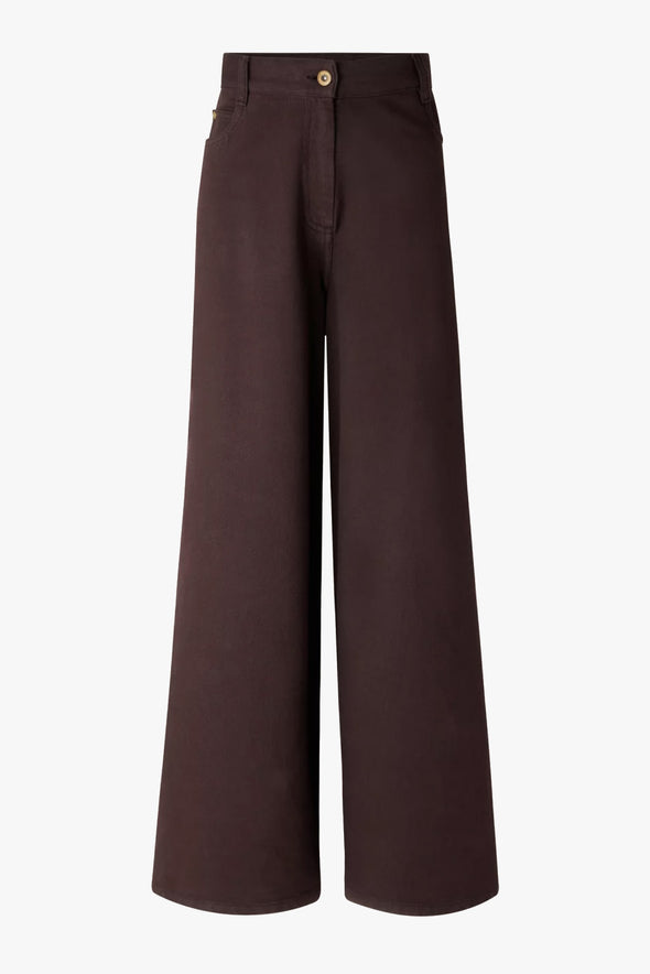 Dalt Denim Trousers Coffea