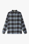 Deliwool Shirt Smocky Blue