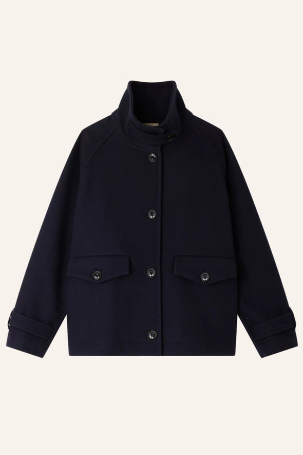 Lee Wooly Coat Navy