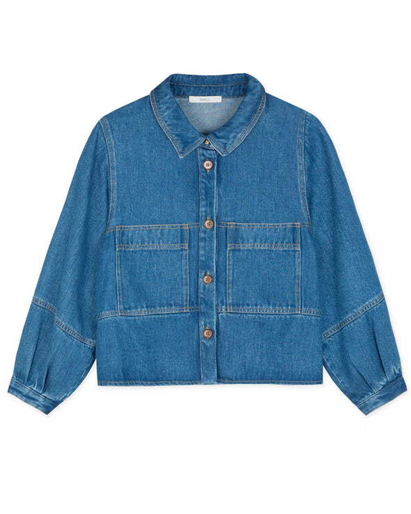 Leone Overshirt Denim Blue