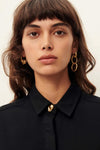 Glenn Earrings Goldplated