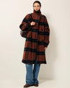 Bleechecks Coat Navyrust