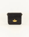 Diviluz Box Bag Black Croco