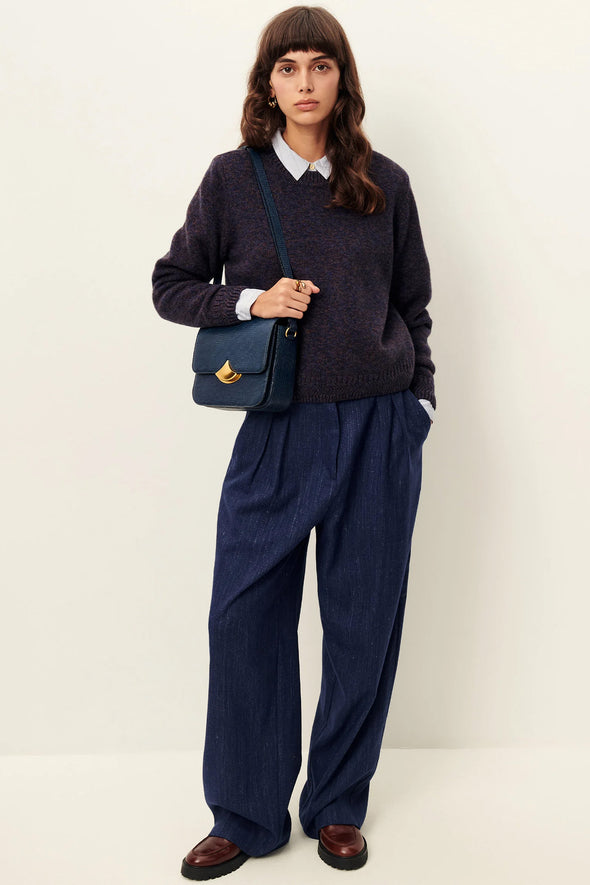 Emile Trousers Queen Blue