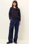 Emile Trousers Queen Blue