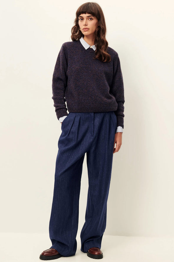 Emile Trousers Queen Blue