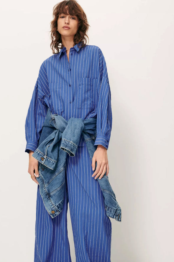 Provencia Trousers Office Blue