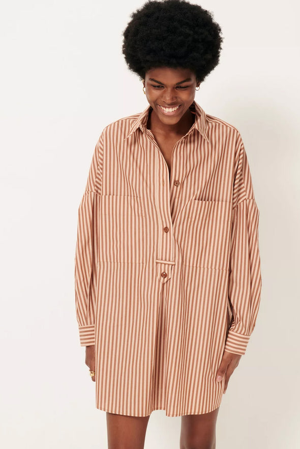 Fontella Dress Coffee Blush