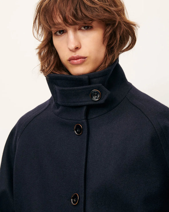 Lee Wooly Coat Navy